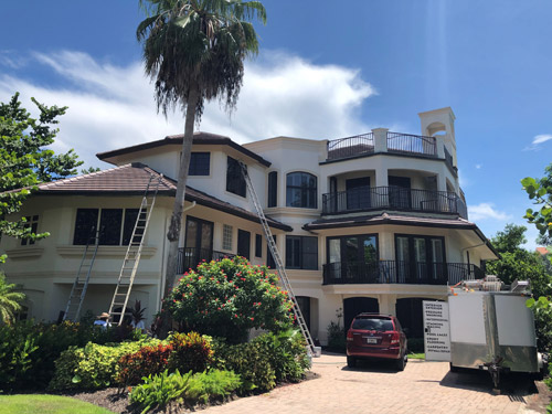 painting contractor Marco Island before and after photo BA11